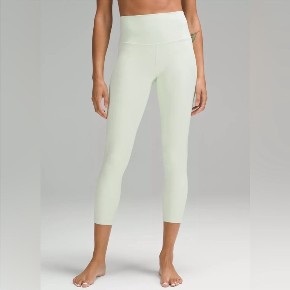 Lululemon Athletica Green High-Waisted Leggings - Picture 1 of 3